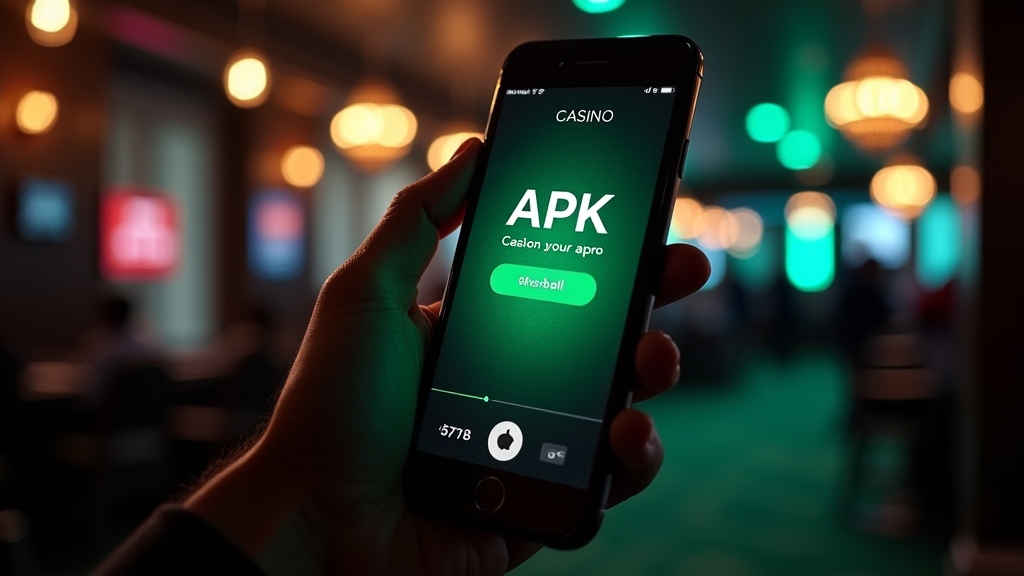 Κινητό Android με οθόνη εγκατάστασης APK για το Buran Casino